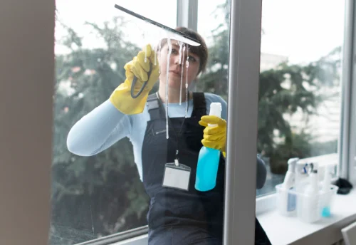 Nettoyage de vitres intérieures et extérieures à Louresse-Rochemenier